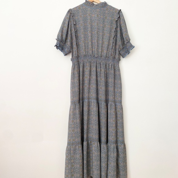 Max studio puff sleeve floral dress - Picture 5 of 5